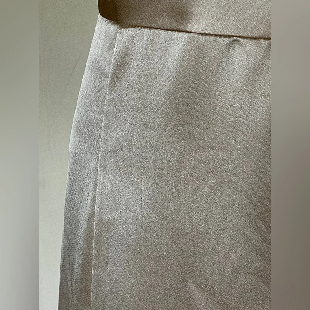 Amsale CHLOE in Champagne size 6 - Picture 6 of 10